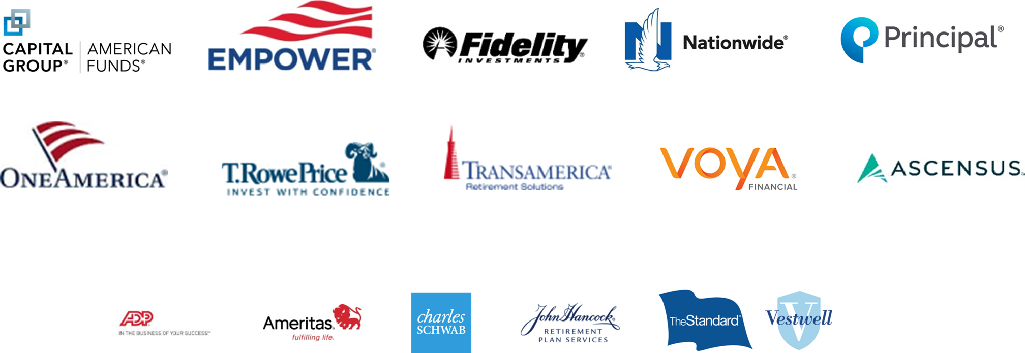 RFP Express provider logos